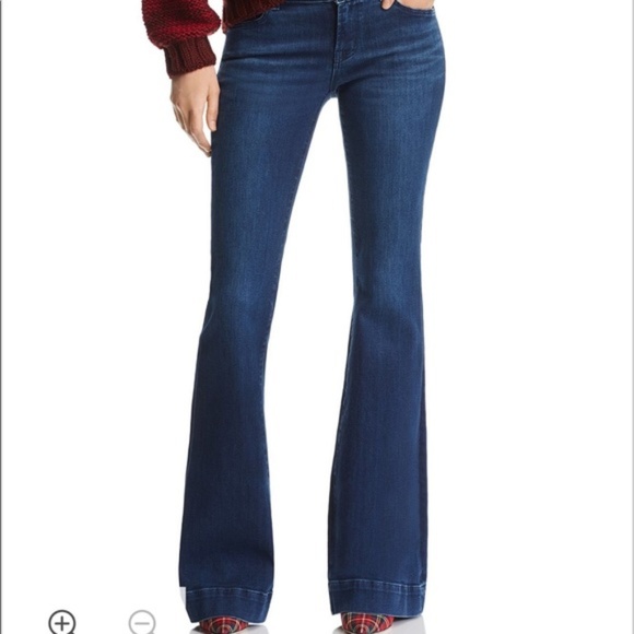 j brand lovestory flare jeans